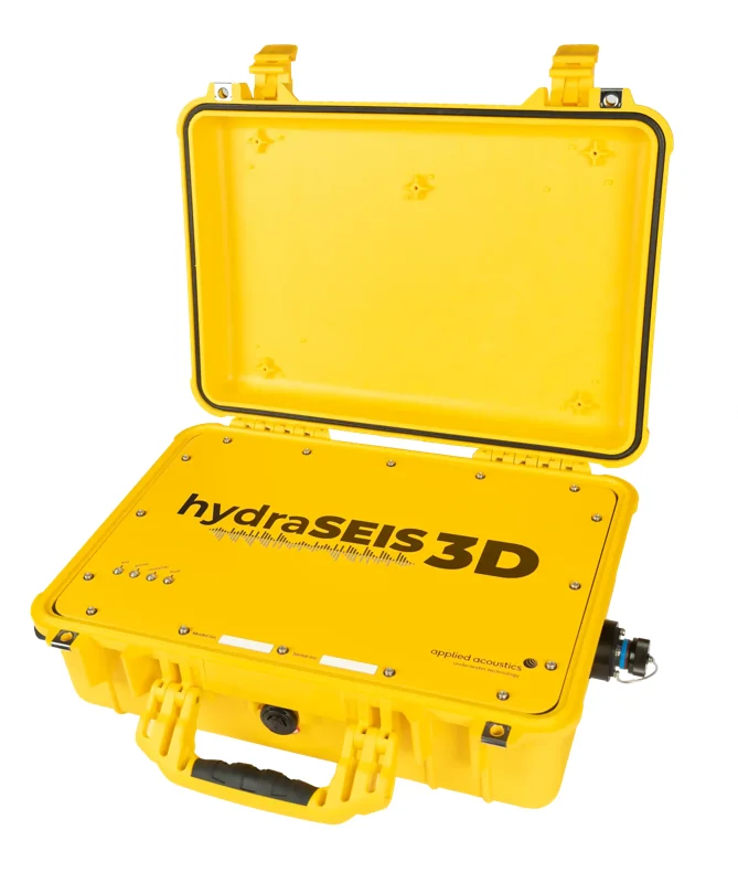 HydraSeis Meeresseismisches Vermessungssystem Applied Acoustics HydraSeis Mehrkanal-Meeresseismik-Erfassungsgerät